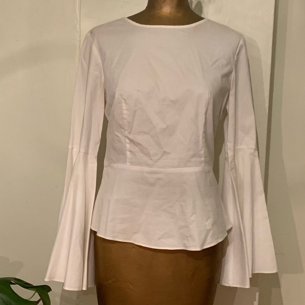 NANETTE LEPORE Bell Sleeve Blouse